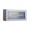 Glass Door Single Stainless Steel Medical Dental Wall Cabinet,1000*500*350mm