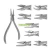 Uncoated Stainless Steel Dental Laboratory Pliers,Soli-lunar Pliers/Youngloop Bending Pliers/Eagle Nose Pliers/ Sande Pliers/ Clamp Ring Pliers /Forming Pliers