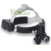 New 65000 lux LED Dental Loupe Surgical Medical Binocular Loupes & light, Cap design,Leather cushion, have 2.5X and 3.5X for choose