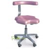 Dentisit's / Hygienist's Anti-Fatigue Seat Stool Chair with PU Or Microfiber Leather
