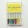6PCS/BOX/UNIT,Dental endo Hand Use Root Canal Hedstroem File H-Files, Stainless Steel Material 