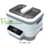 1.2L Digital Display Touch Scerrn Dental Digital Ultrasonic Cleaner with Detachable Tank，Application For Glasses and Watch，Jewelry，Small metal parts，Metal Dishware and  Daily used