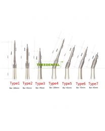 Dental External Water 1:1 Surgical Contra Angle Handpiece, 20° Angled Surgical Handpiece，Straight Surgical Handpiece