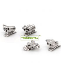 1st Molar Double Combination or Rectangular Tube /Triple Tube Bondable, Dental Orthodontic Buccal Tubes, FDA/CE approved，Roth/MBT/Edgewise,Slot Size 0.018/0.022,Convertible or Non-Convertible