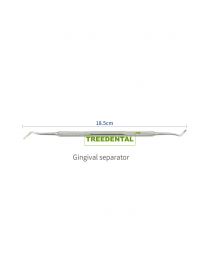 CE Approved Uncoated Stainless Steel Dental Gingival Separator