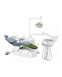 Teeth Diagnosis and Treatment Integral Dental Chair Unit，Micro fiber leather cushion，Fashion Dental Equipment 