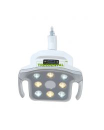 Dental LED Operation Lamp Oral Light 8 Bulds For Dental Unit Chair ,Induction Switch&Touch Control,Illumination 8000-30000Lux,CE Approved