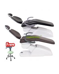 Oral Procedure Chair Clinic Use Patient Chair,For Beauty Salons/Dental Clinic,PU Or Microfiber Leather,Cushion Size:55*113CM,Get One Dental Stool For Free