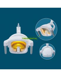 Reflectance LED Oral Lamp Operation Lamp Oral Light For Dental Unit Chair , Induction Switch,Double Color Temperature,Illumination 8000-30000Lux,CE Approved