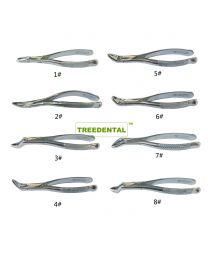 Uncoated Stainless Steel Tooth Extractor Forceps,Tooth Extraction Forceps For Children