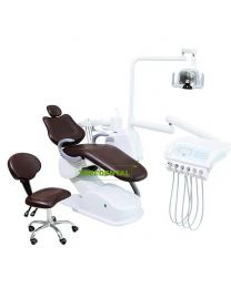 Integral Design Dental Unit ,Hot Sale Dental Luxury Chair,Touch Sense Instrument Tray,Micro Fiber Leather Cushion,With 1pc Luxury Dentist Stool
