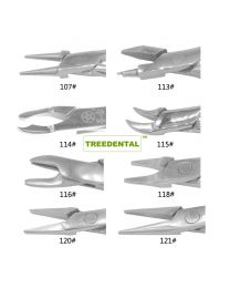 Uncoated Stainless Steel Dental Laboratory Pliers,Soli-lunar Pliers/Youngloop Bending Pliers/Eagle Nose Pliers/ Sande Pliers/ Clamp Ring Pliers /Forming Pliers