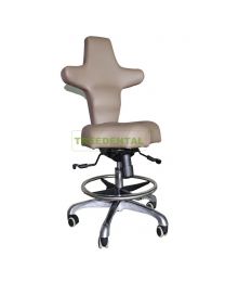 2021 New Style Dental Mobile Chair,Ergonomic Doctor's Stool,Supports Sitting Forward, Backwards And Sideways,PU Leather
