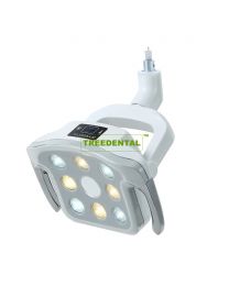 Dental LED Operation Lamp Oral Light 8 Bulbs For Dental Unit Chair ,Induction Switch&Touch Control,Illumination 8000-30000Lux,CE Approved