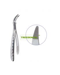 Uncoated Stainless Steel Adults Tooth Forceps-Minimally Invasive Tooth Forceps  Model:48XF,Minimally Extracting Mandibular Root