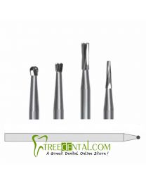 50PCS/ UNIT, HP Dental Tungsten Carbide Bur,  HP For Low Speed Straight Handpiece With Bur Block, Φ 2.35mm,2 Types For Choose