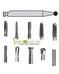 50PCS/BOX/ UNIT, RA Dental Tungsten Carbide Bur, RA For Low Speed Contra Angle Handpiece With Bur Block Φ 2.35mm,3 Types For Choose