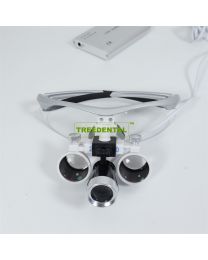 Dental Loupes Metal Gift Package,Loupes & Light,Have 2.5X And 3.5X For Choose