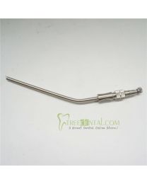 Medical Dental Instruments CE Approved Uncoated Stainless Steel Aspirating Salivary Duct