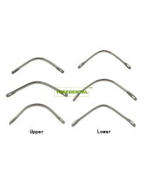 CE Approved Uncoated Stainless Steel Dental Palatal Bars,Upper/Lower,Big/Middle/Small