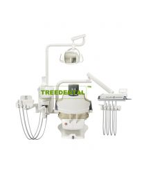 New Dental Chair Unit with LED Operation Lamp,3 programs inter-lock control system,CE Approved