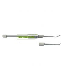 Manual Control Crown Remover, Crown Remover Gun Set, Dental Surgical Instruments,Stainless Steel