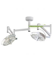 Double Head Ceiling Mounted 108W*2 Surgical Shadowless Examination Lamp 