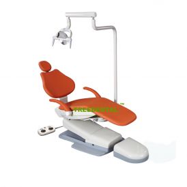 Dental Chair unit Only Chair Part Without Instrument Tray, Without Sidebox ,Microfiber Leather,Seat UP And Down ,Light ON And OFF By The Foot Control Switch