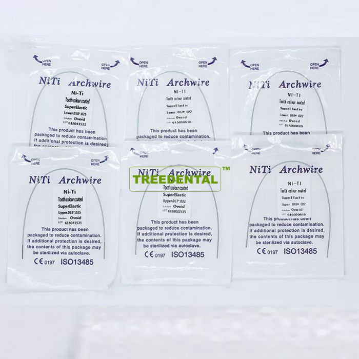 Dental Orthodontic Archwires, Stainless Steel Archwires,Round or  Rectangular,Square/Ovoid/Natural,For Teeth Brackets