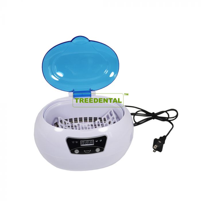 600mL LED display Household Digital Ultrasonic Cleaner with Stainless Steel  Tank