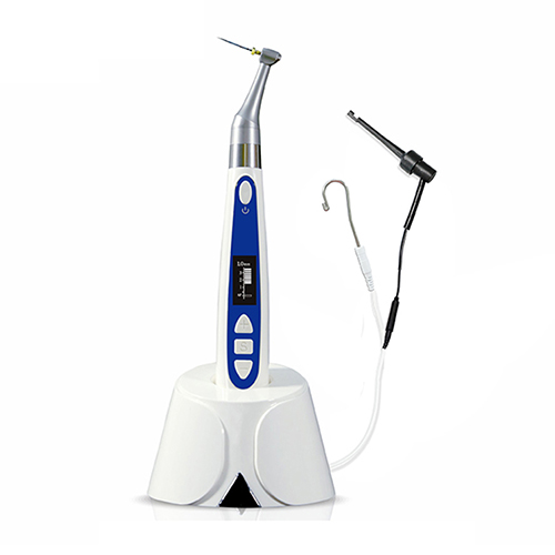 Wireless Cordless Led Dental Endodontic Endo Motor，Root Canal Preparation Machine,Built-in Root Measure System/With Root Canal Apex Locator ,Root Canal Treatment Instrument+ 1:1 Contra Angle,10 Custom Programs and 6 Working Modes