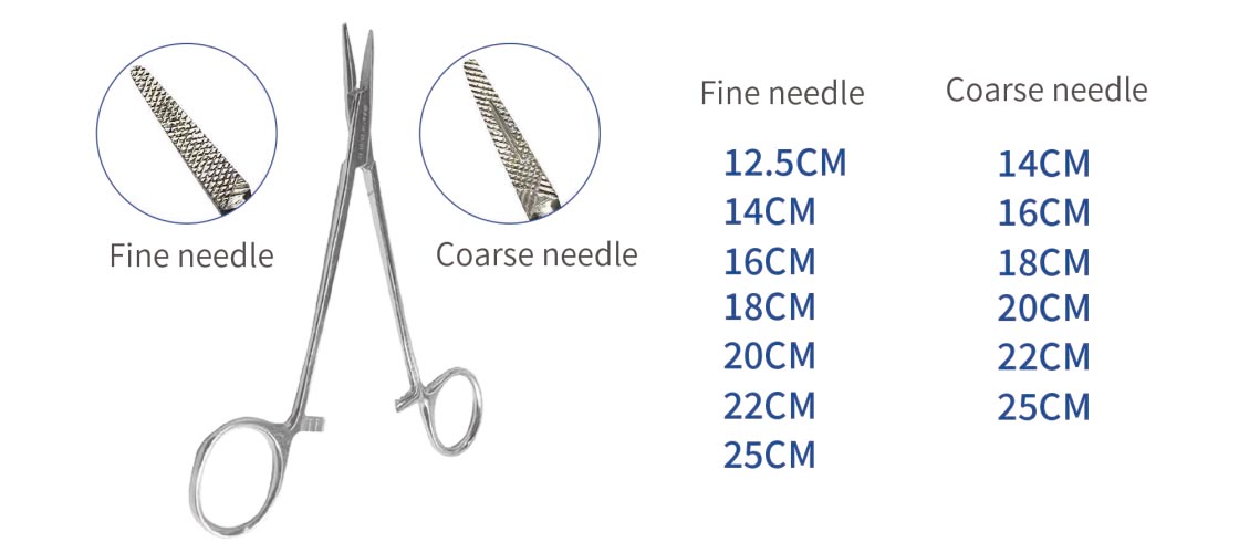 CE Approved Stainless Steel Medical Dental Surgical Instruments Surgical Forceps,Ordinary Needle Holders Needle Forceps Needle Holding Forceps Nibbling Forceps