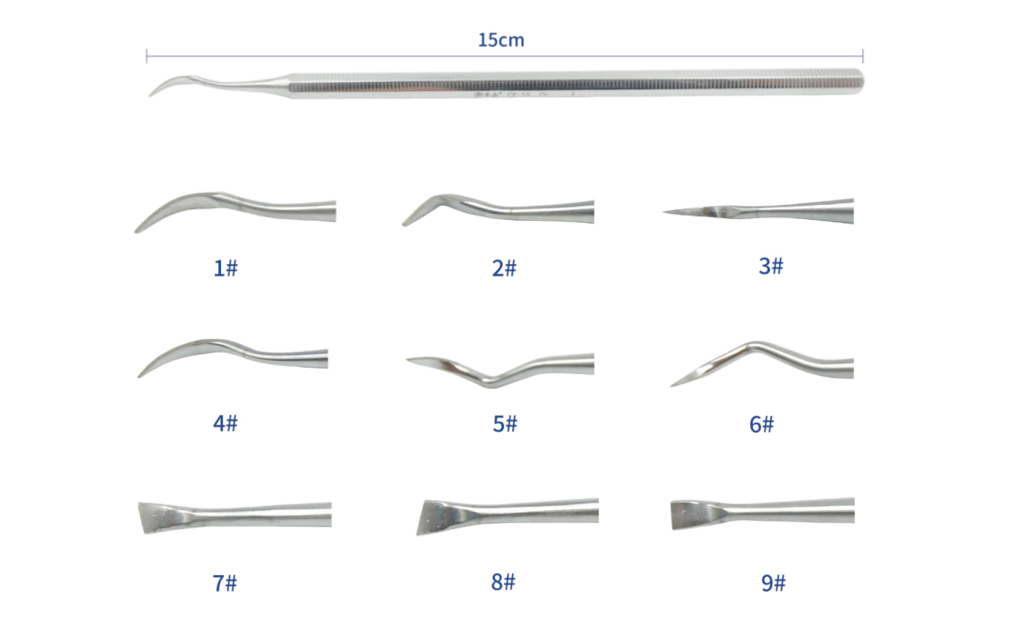 CE Approved Uncoated Stainless Steel Dental Scalers,Dental Supracingival Scaler For Hand Use,Horn Sickle Shaped Stone And Tartar Removal ,Medical Practitioner Examination Equipment