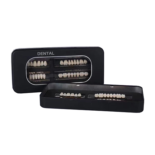 Synthetic Polymer Teeth Synthetic Resin Teeth Black Brick Series,Dentures False Teeth,Ultramicro Filler Reinforced Polymer Resin，FDA Approved&CE Approved
