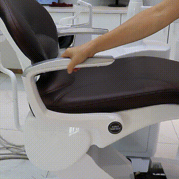 CE Approved High-grade Floor Design Smart Disinfection Dental Chair Unit,Zero Consumables One Key Intelligent Disinfection System,Intelligent Voice Prompt Italian Waist Support Design ,Handpiece Water Heating System