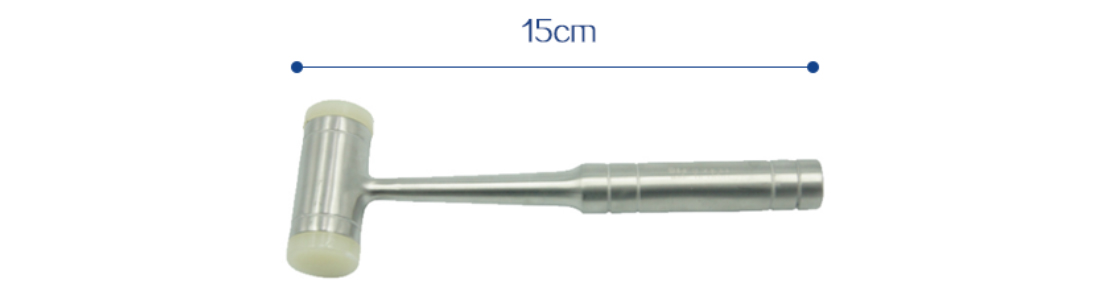 CE Approved Uncoated Stainless Steel Dental Tools Dental Mallets Bone Hammer Tooth Extraction Hammer