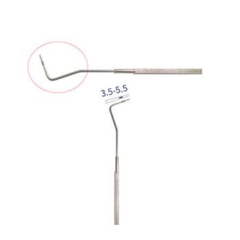 CE Approved Uncoated Stainless Steel Dental Periodontal Scale Probe Periodontal Pocket Positioning Probe Dental Probe