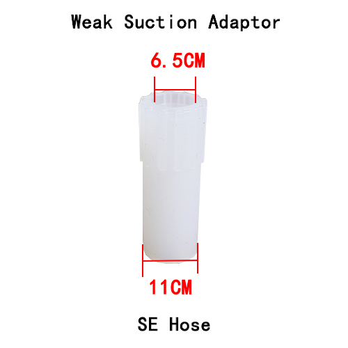 10PCS/Unit Dental Suction Tube Convertor,Saliva Ejector Suction Adaptor,Plastic Weak/Strong Suction Adaptor,HVE+SE Handpiece Adaptor