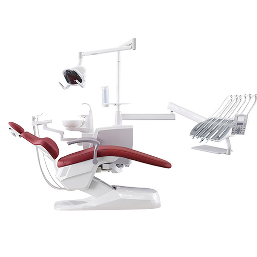 Music Dental Chair Unit,CE approved,With Bluetooth Music Function,High-end Fiber Leather Skin-friendly Leather Cushion ,9 Memory Positions