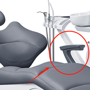 FDA & CE Approved, Disinfection Dental Chair Unit, Dental Unit With Top Mounted Or Down-mounted instrument tray.