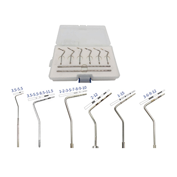 CE Approved Uncoated Stainless Steel Dental Periodontal Scale Probe Periodontal Pocket Positioning Probe Dental Probe