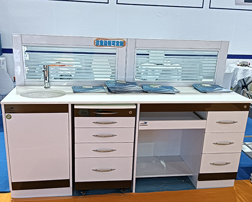 Medical Dental Computer Desks cabinet,Stainless Steel,with 4 Drawers Dental cabinet,985*495*830mm