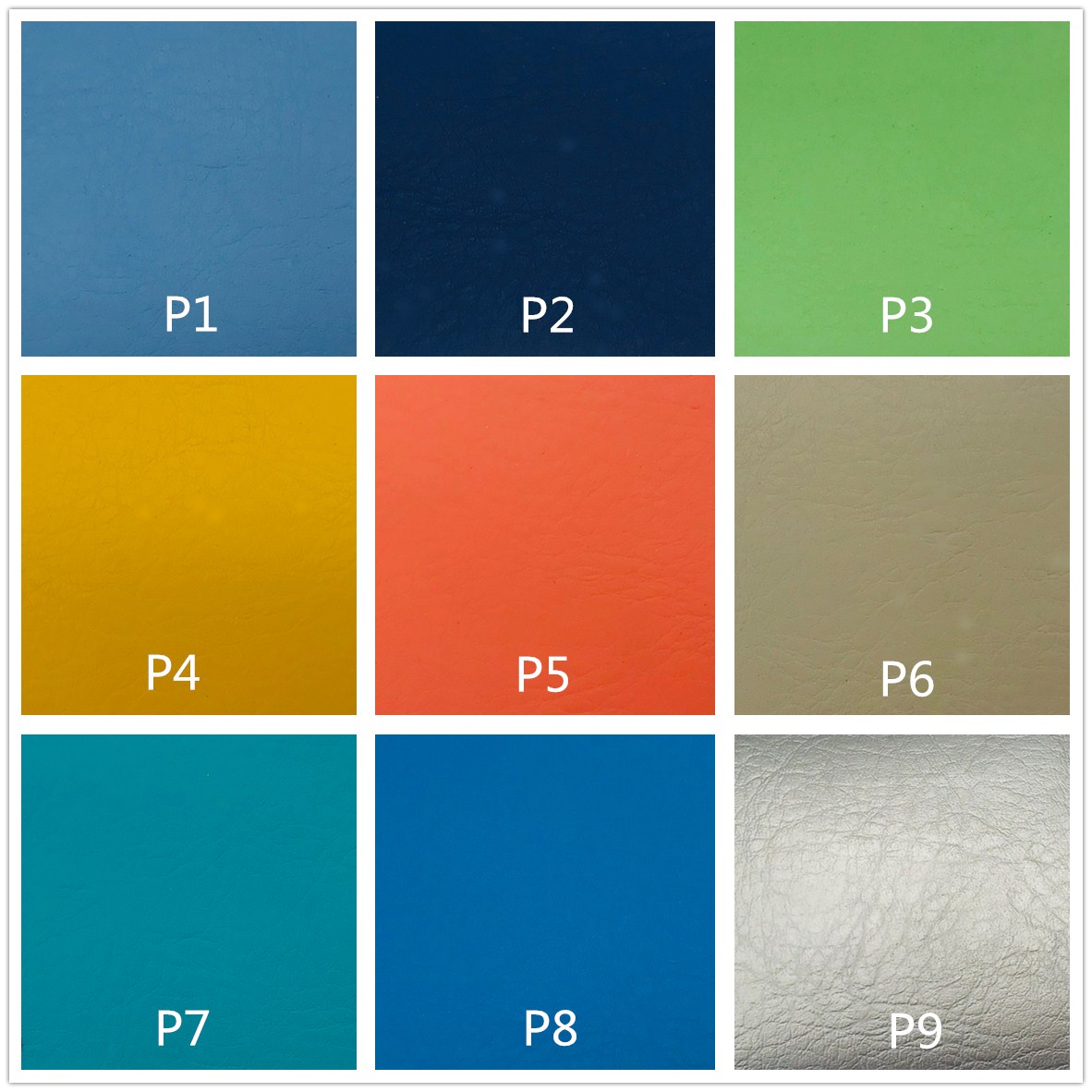 TR-S104 PU Color Sheet
