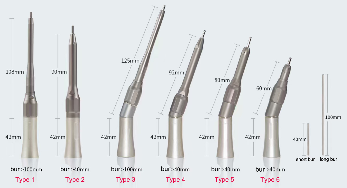Dental External Water 1:1 Surgical Contra Angle Handpiece