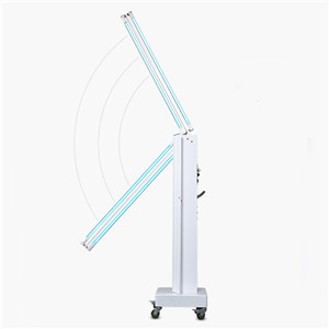 Ultraviolet(UV-C) disinfection cart,UV Sterilization Lamp Cart 0°-180°Adjustable,Mobile Sterilization Disinfection car